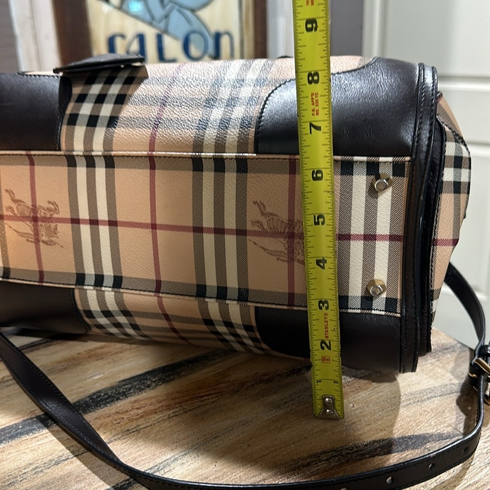 BURBERRY HAYMARKET GLADSTONE TOTE - Picture 12 of 16